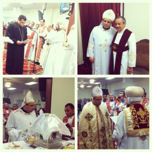 Collage of Father Michael Fanous