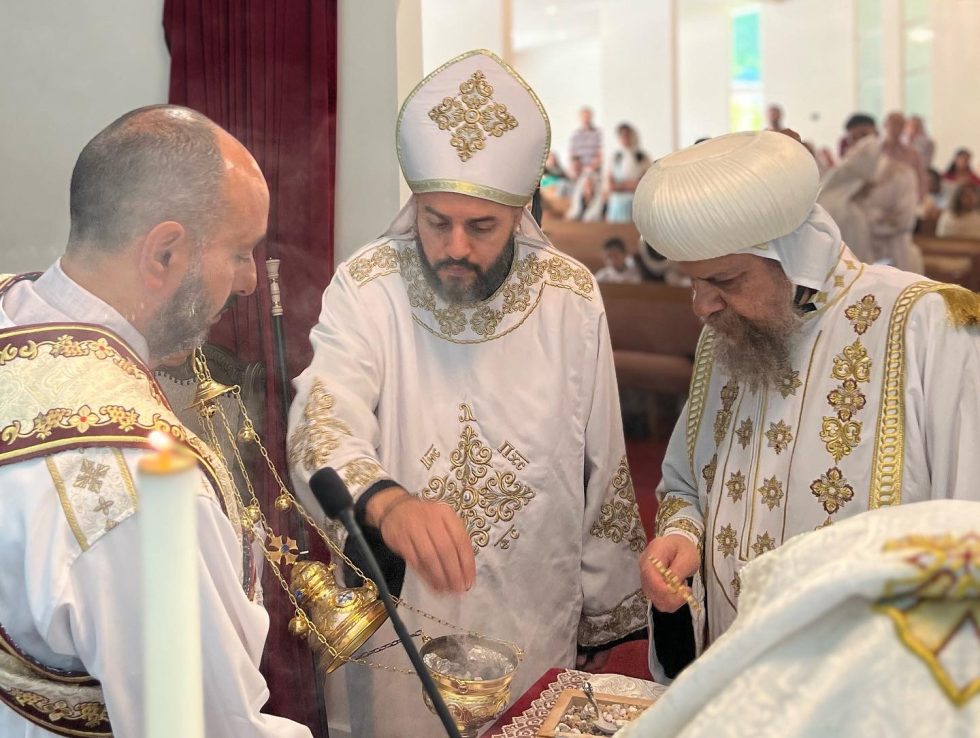 Celebrating the Divine Liturgy of the Feast of Transfiguration at ...