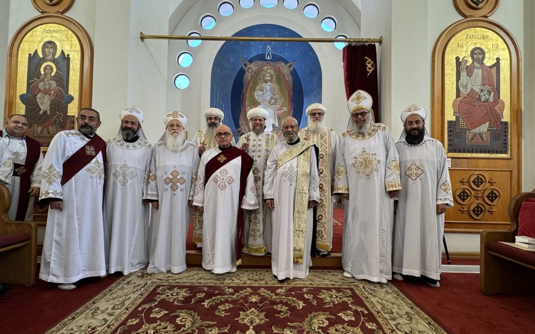 AXIOS! The Ordination of Deacon Girgis Hanna! AXIOS! The Elevation of Deacon Mikhail Ashamalla to the rank of Archdeacon! 