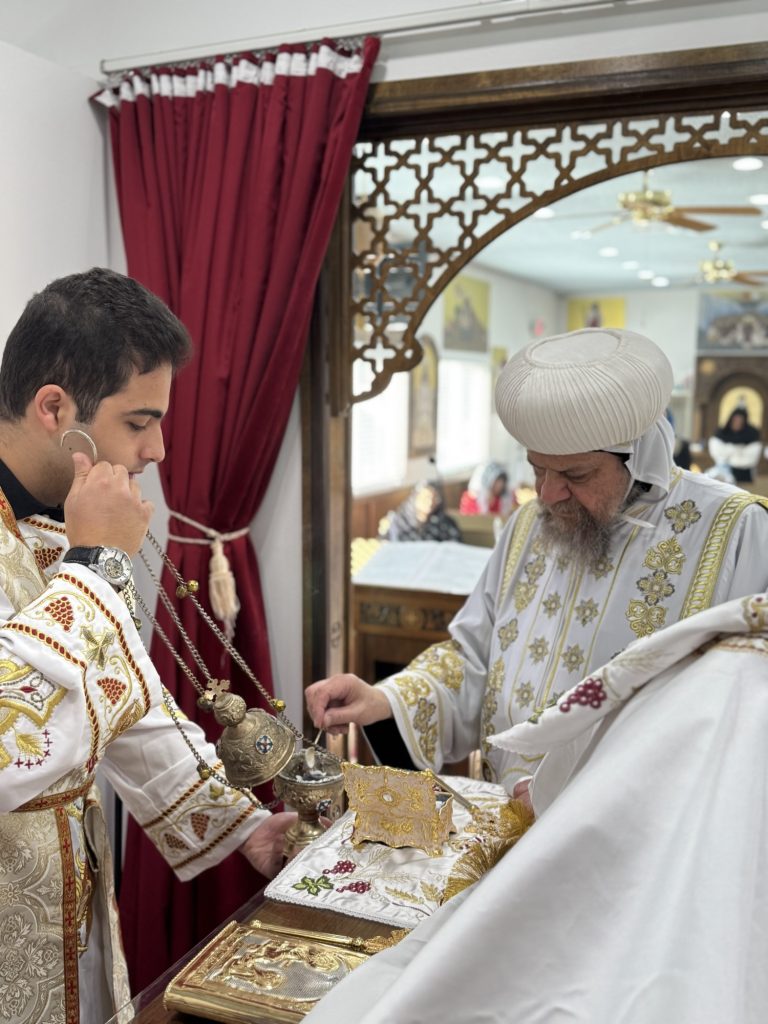 His Eminence Metropolitan Serapion celebrates the Divine Liturgy at St